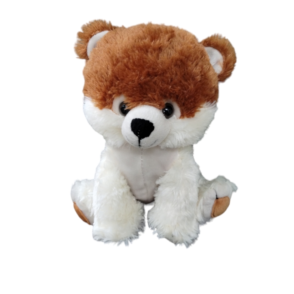 Bobo Sitting Dog FIESTA Cream Tan 10 " PLUSH Stuffed PUPPY DOG Animal SOFT - Picture 1 of 11